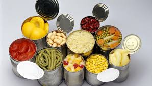 Latas de comida (atÃºn, conservas, maÃ­z)