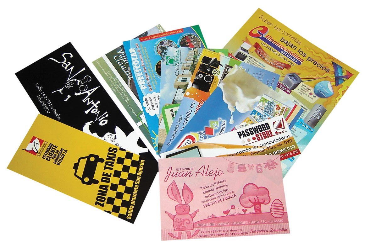 Volantes publicitarios