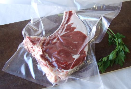 Bolsa empaque de carne