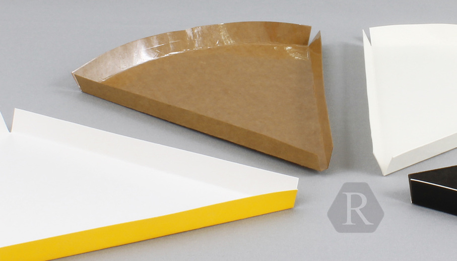 Caja de pizza plastificada