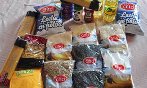 Empaque de abarrotes (pasta, arroz, lentejas, frijoles)